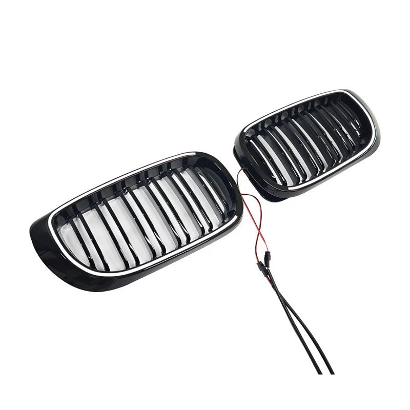 BMW Led Racing Grille Double Line For E46 3 Series