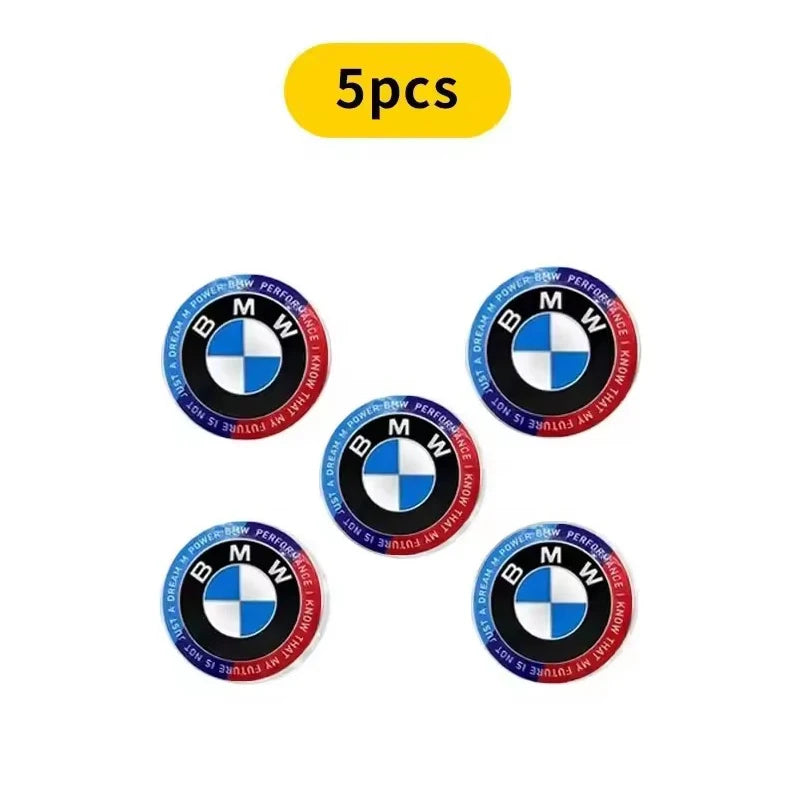 BMW Key Fob Emblem Sticker | 11mm & 14mm | M, Blue White, Kith & Anniversary | 2–20 Pack