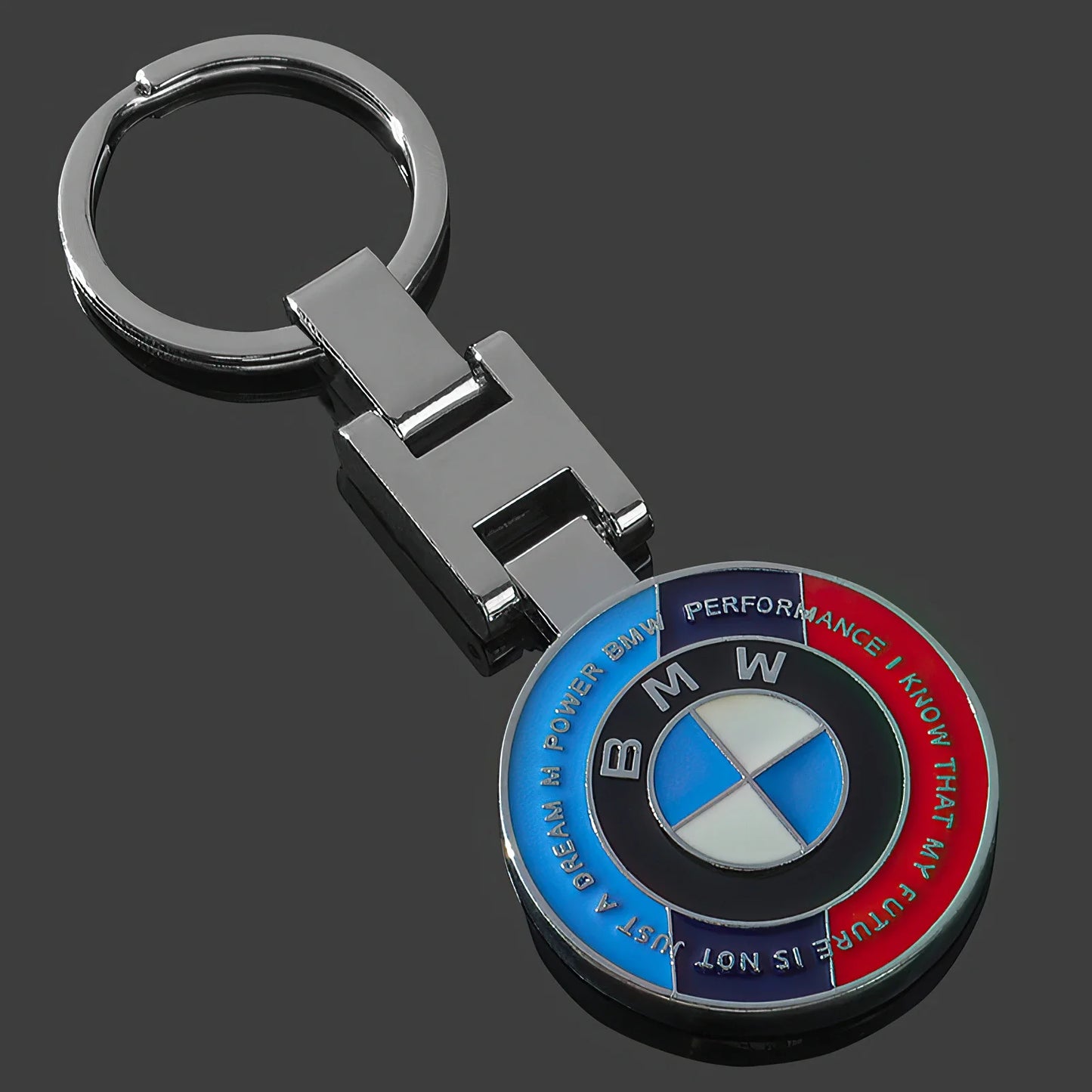 BMW M Series Solid Metal Keyring – Precision Crafted Badge Emblem