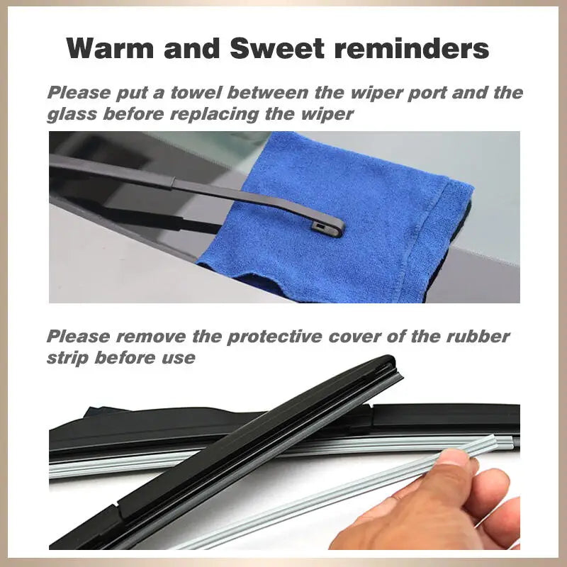 Bmw 4 Series F32 F33 F36 F80 Front Wiper Blades - 24 And 18 Inch