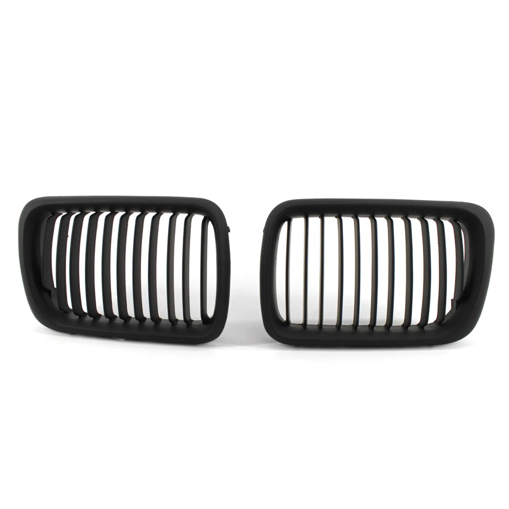 Front Kidney Grille Set – BMW E36 3 Series 1997–1999 | Gloss & Matte Black