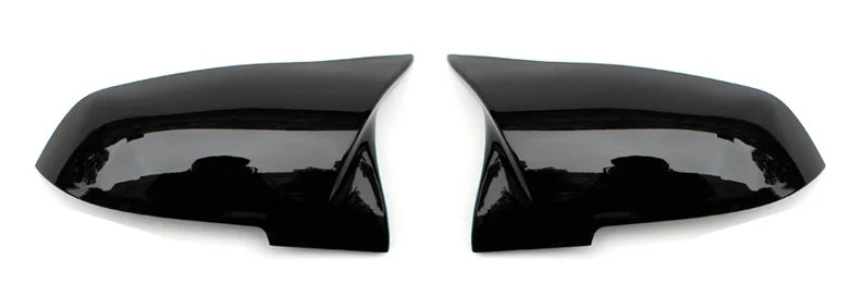 Wing Mirror Cover Caps – BMW 1 2 3 4 Series X1 M2 i3 F20 F22 F30 F32 | Glossy Black, Carbon Grain & Forged Carbon