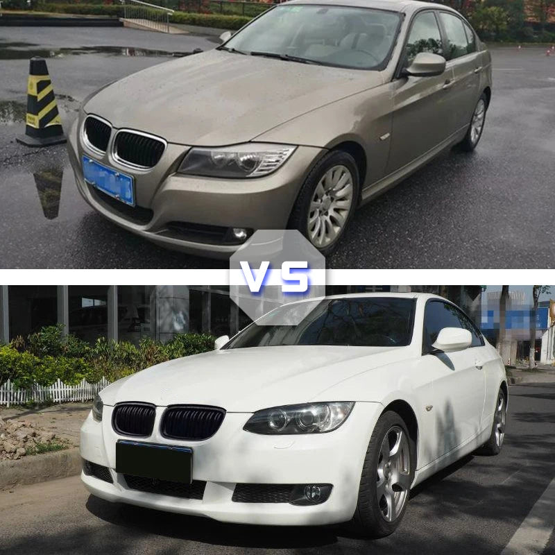 BMW Kidney Front Grille Gloss Matte Black E90 E91 LCI 2009-2011