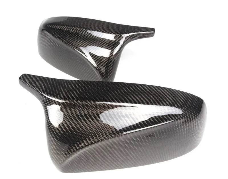 Mirror Cover Caps – BMW X5 E70 | X6 E71 2008–2013 | Carbon Look, Forged Carbon & Glossy Black