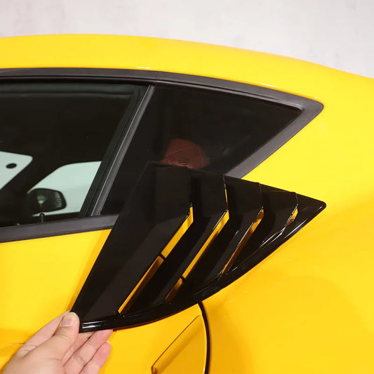 Toyota GR Supra A90 Rear Window Triangle ABS Deflector 2pcs Decoration 2019-2022