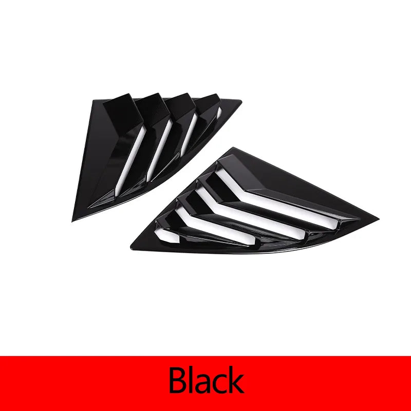 Toyota GR Supra A90 Rear Window Triangle ABS Deflector 2pcs Decoration 2019-2022