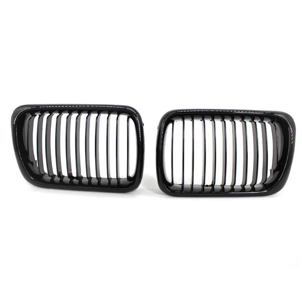 Front Kidney Grille Set – BMW E36 3 Series 1997–1999 | Gloss & Matte Black