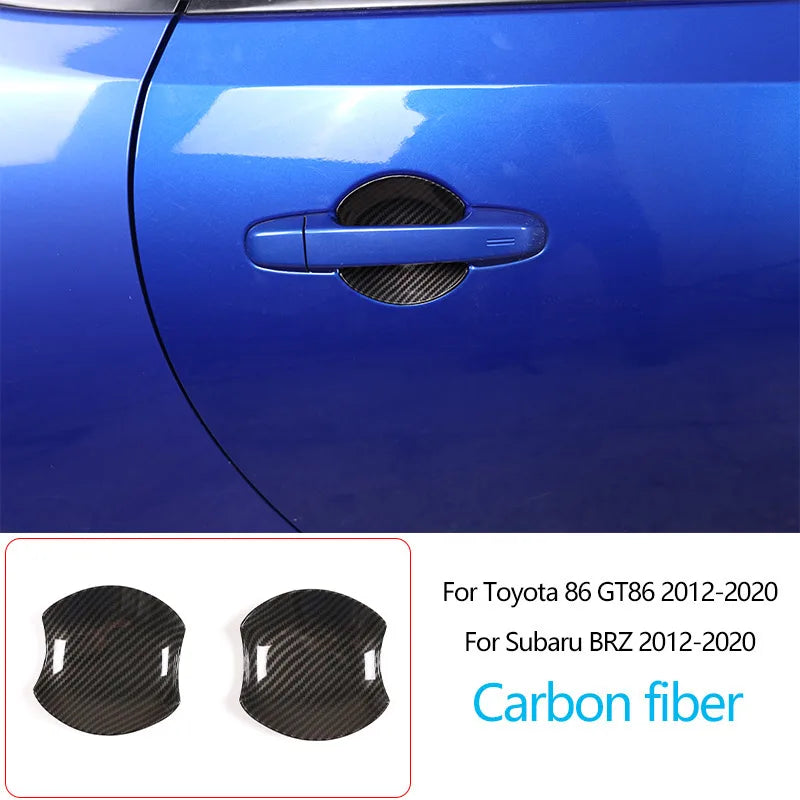 Owntycar ABS Carbon Fiber Shift Armrest Panel for Subaru BRZ and Toyota 86