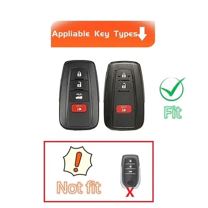 Toyota Key Fob Cover – Tpu Case Protects From Scratches