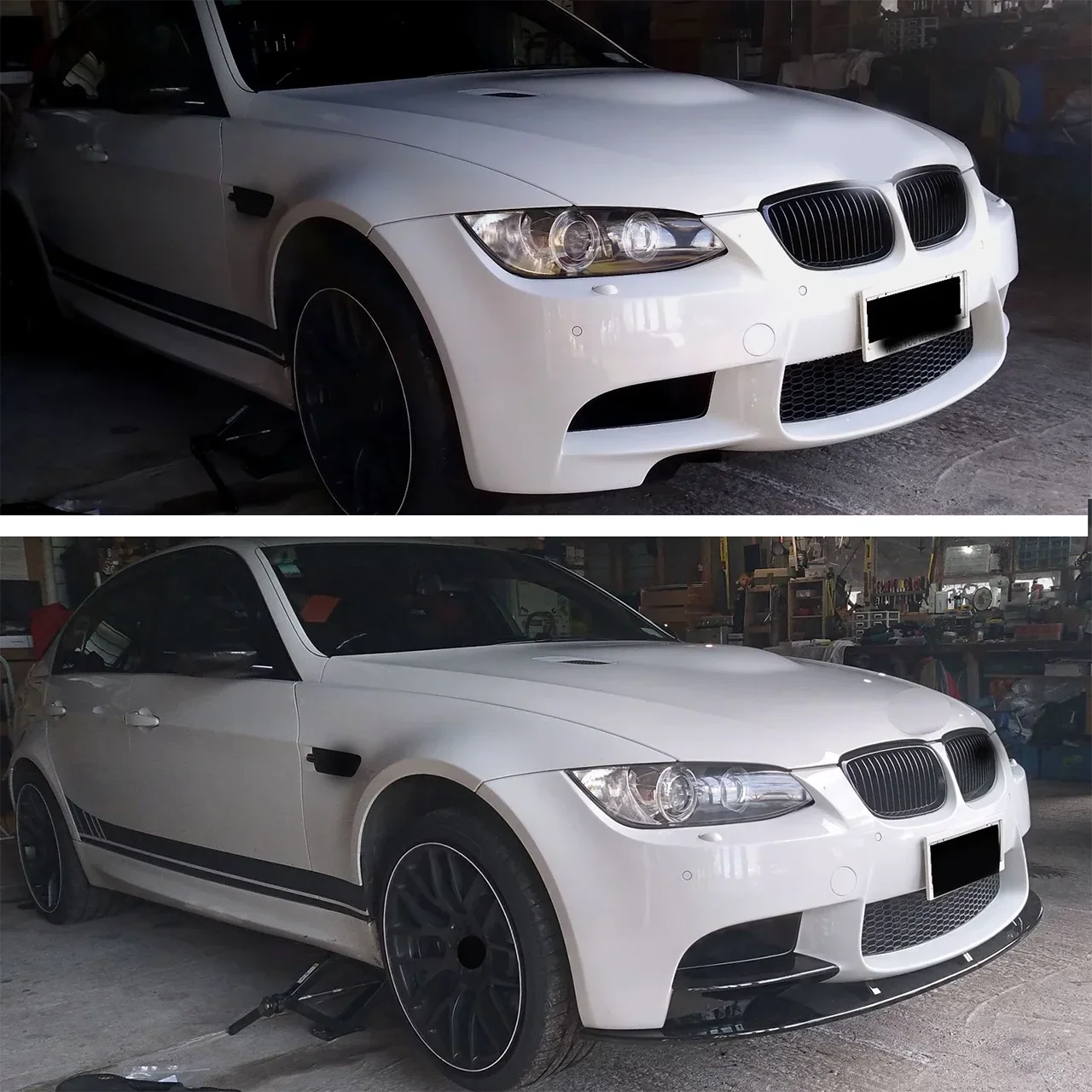 BMW Front Lip Splitter for E90 E92 E93 M3 2007-2013