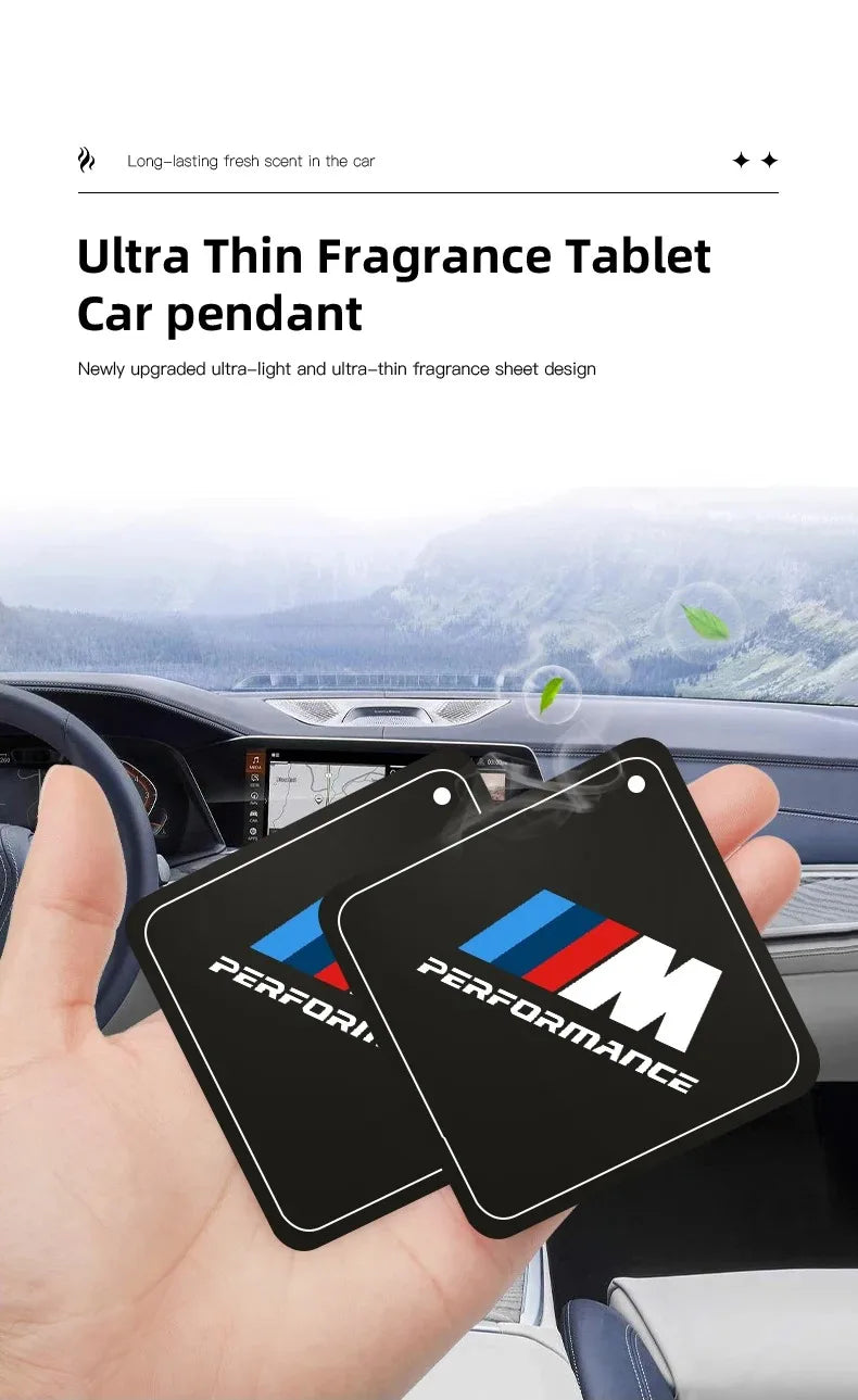 Automotive Cologne Scent Air Freshener Pendant – Durable Plastic Design