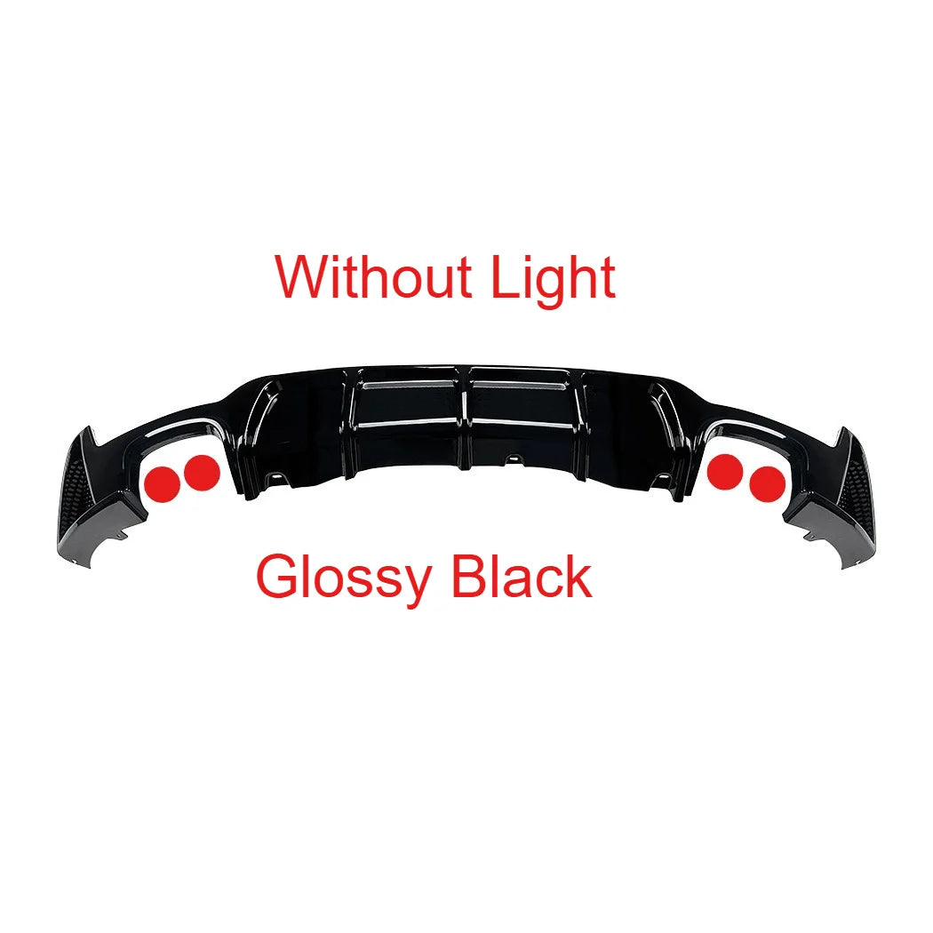 BMW 4 Series F32 F33 F36 Rear Bumper Lip Diffuser - M Sport