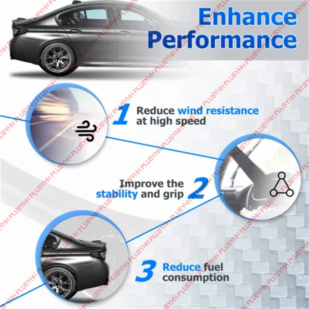 Bmw G30 And M5 Rear Trunk Spoiler – Glossy Black Abs Construction