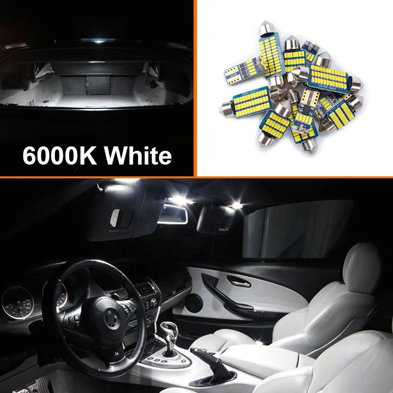 BMW E46 1998-2004 T10 LED Interior Light Kit – Canbus Error Free