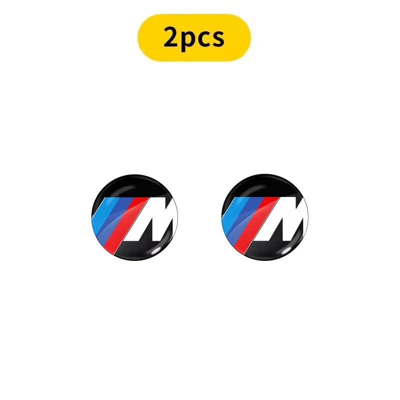 BMW Key Fob Emblem Sticker | 11mm & 14mm | M, Blue White, Kith & Anniversary | 2–20 Pack