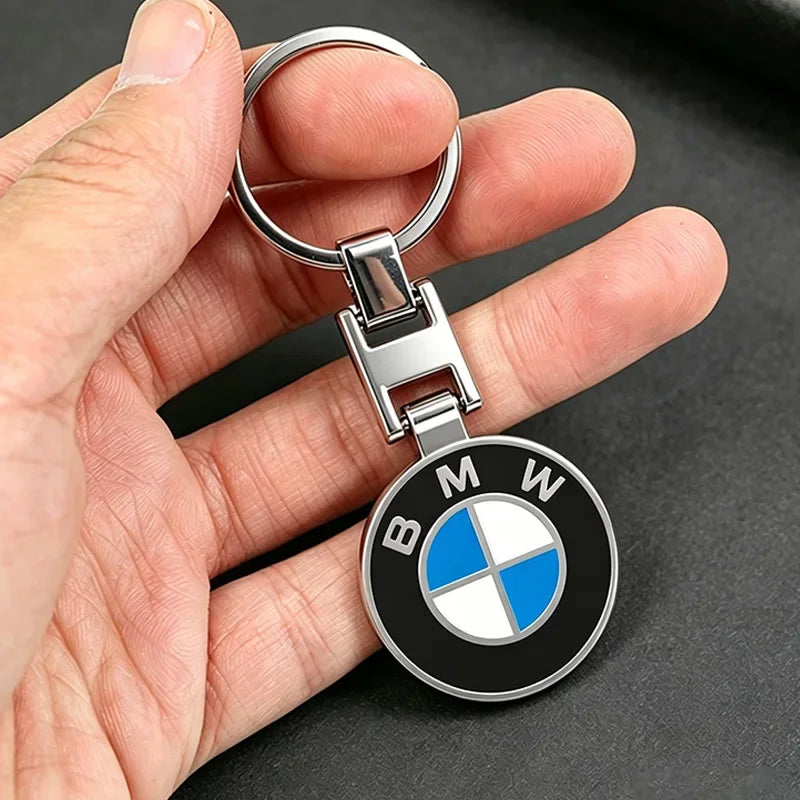 BMW M Series Solid Metal Keyring – Precision Crafted Badge Emblem