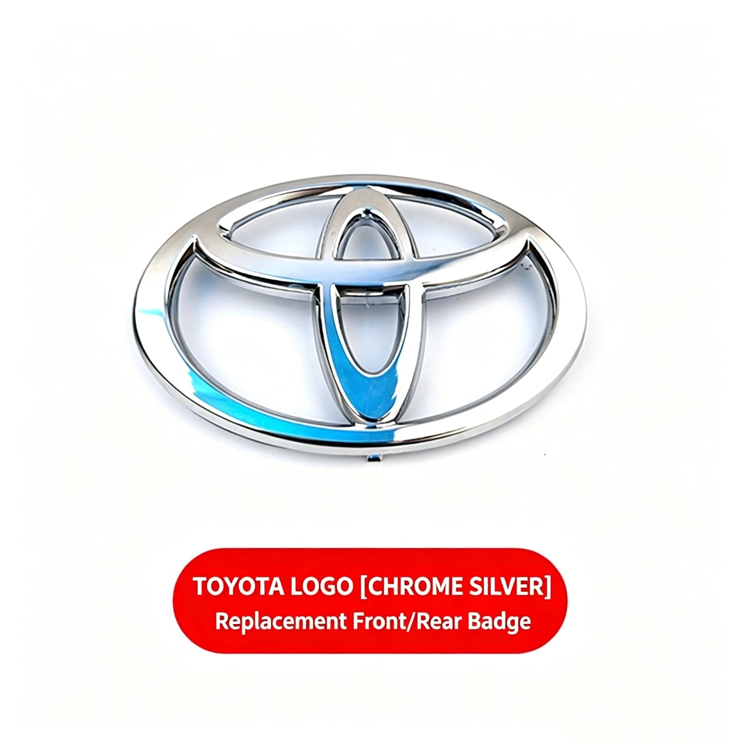 Toyota 3D Logo Front Grill Emblem For Corolla Camry RAV4 Hilux Yaris