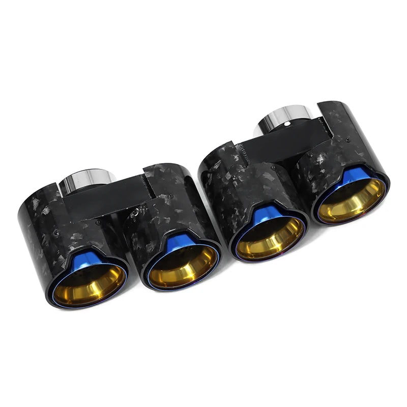 BMW 3 Series G20 G21 Quad Exhaust Tips – Stainless Steel Finish
