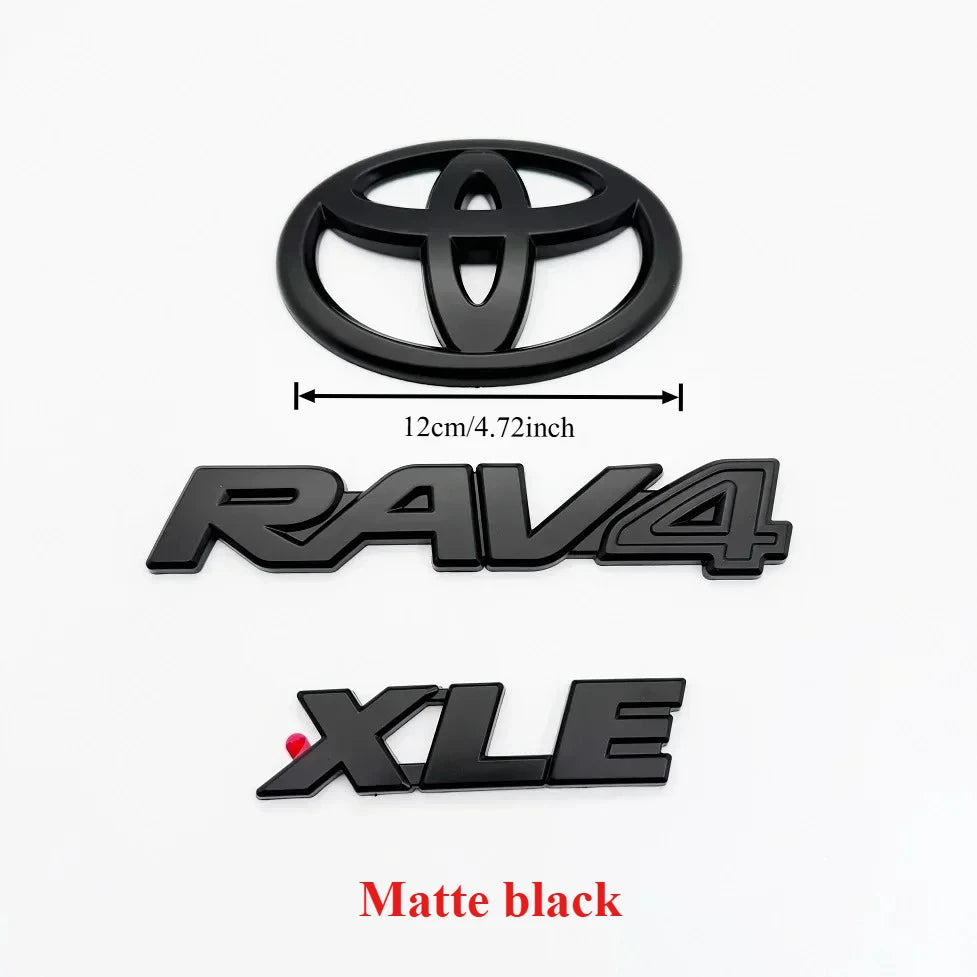 Toyota RAV4 Emblem Overlay GA-K 2019-2024 XLE AWD Hybrid