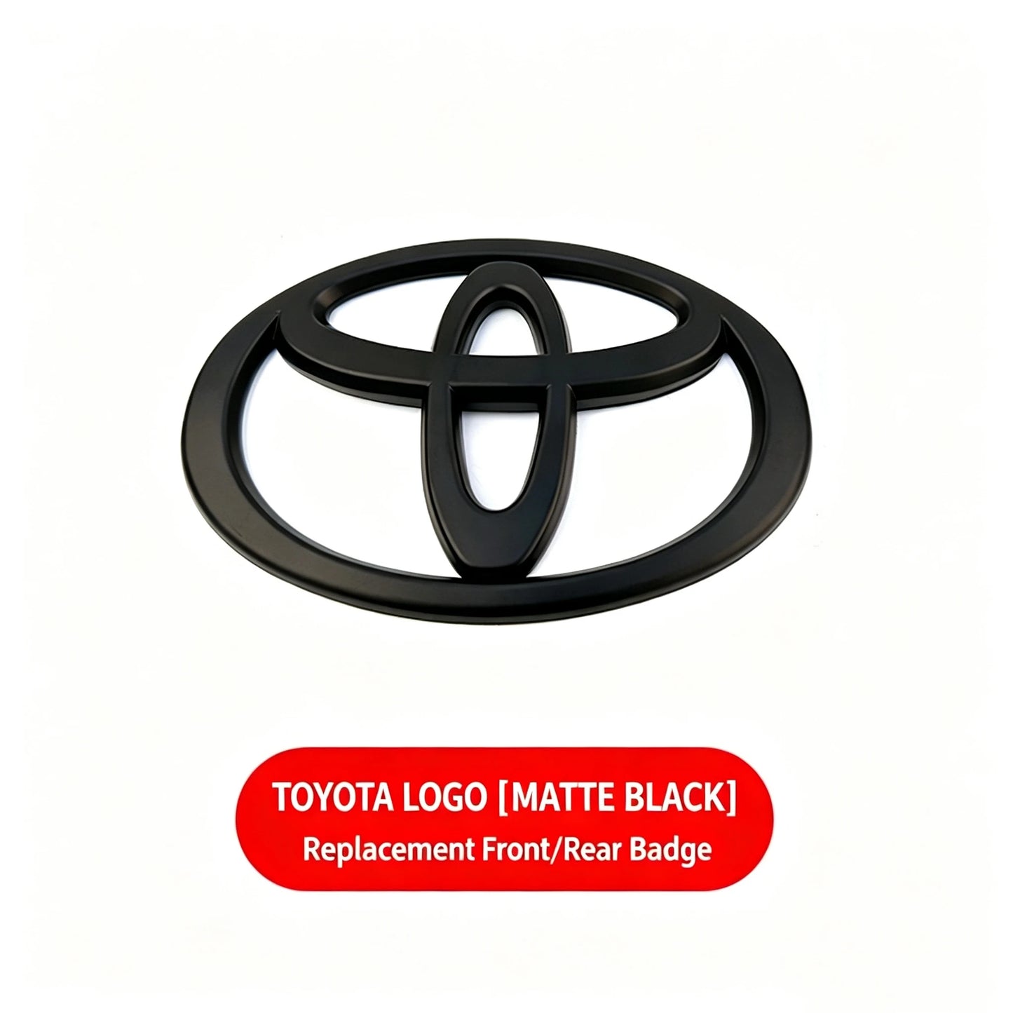Toyota 3D Logo Front Grill Emblem For Corolla Camry RAV4 Hilux Yaris