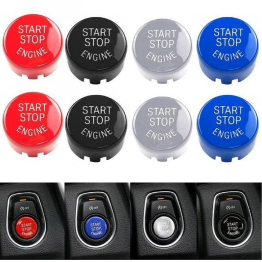 BMW F-Chassis Auto Start/Stop Engine Button Cover | Red, Black & Blue