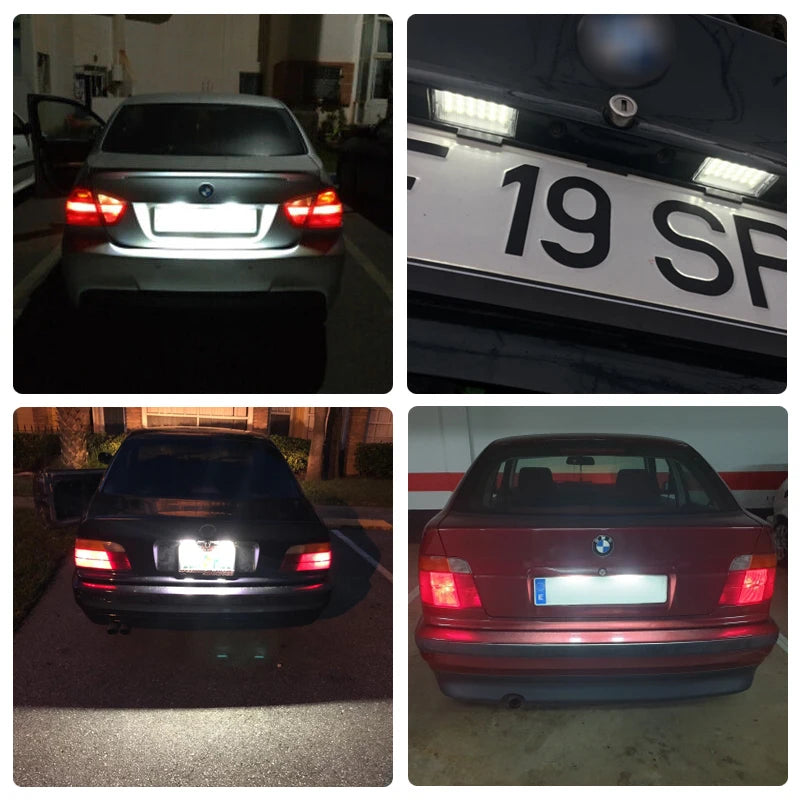 LED Licence Plate Light Assembly – BMW E36 3 Series & M3 1992–1998 | Canbus | IP67
