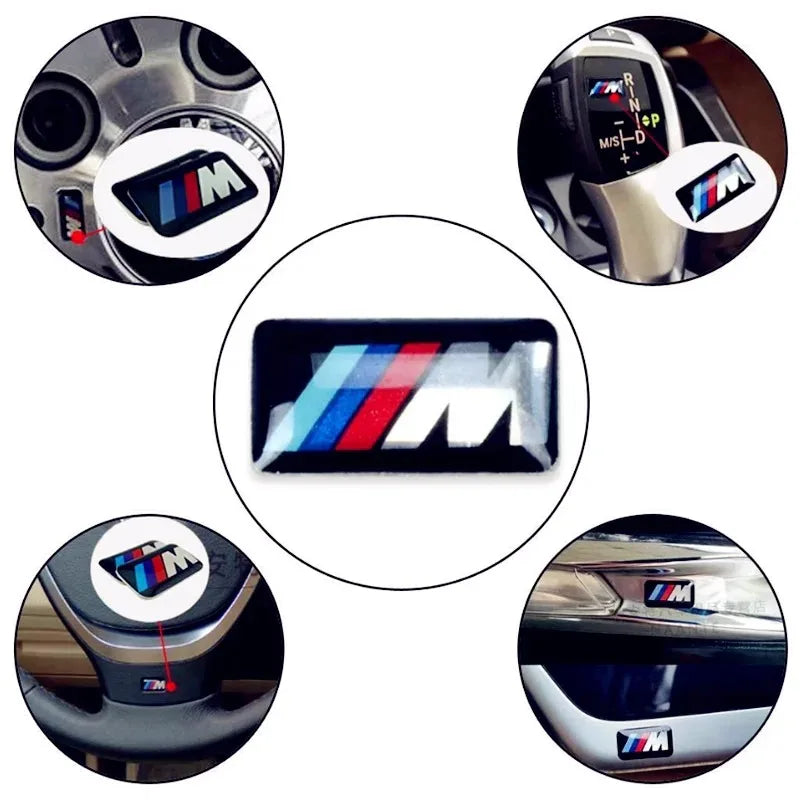 Bmw Steering Wheel Logo Rings - 16Mm And 19Mm Trim Pack
