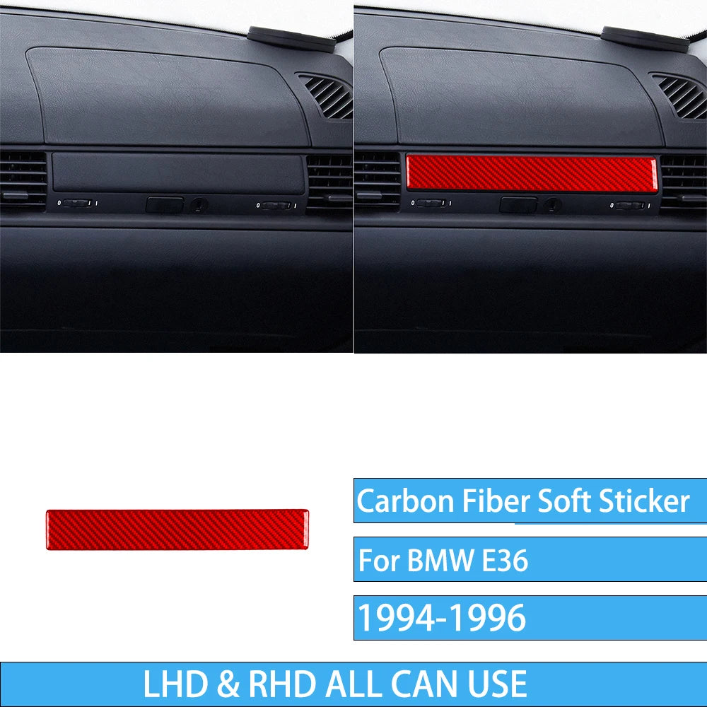 BMW Carbon Fiber Dashboard Trim Panel for E36 M3 1994-1996