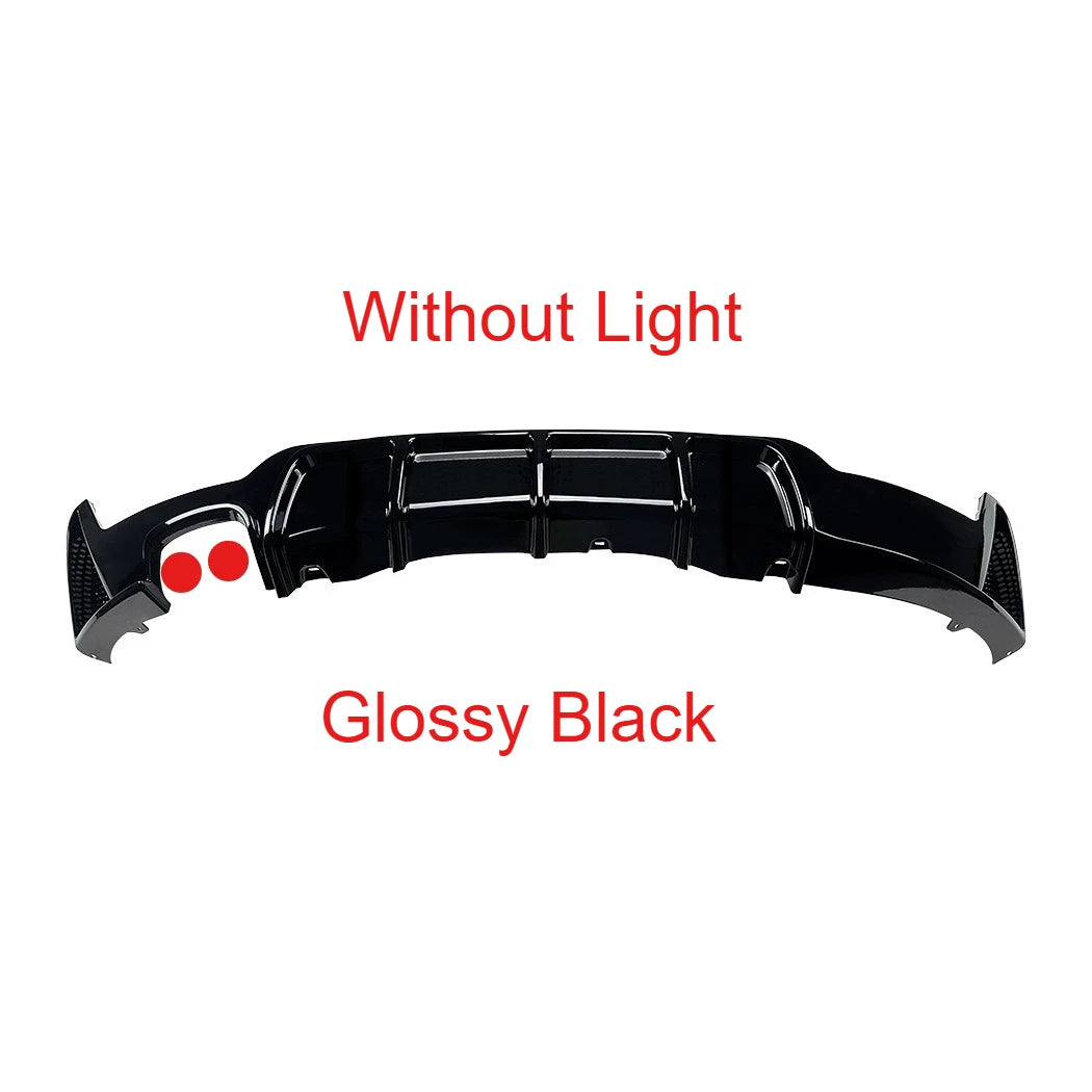 BMW 4 Series F32 F33 F36 Rear Bumper Lip Diffuser - M Sport