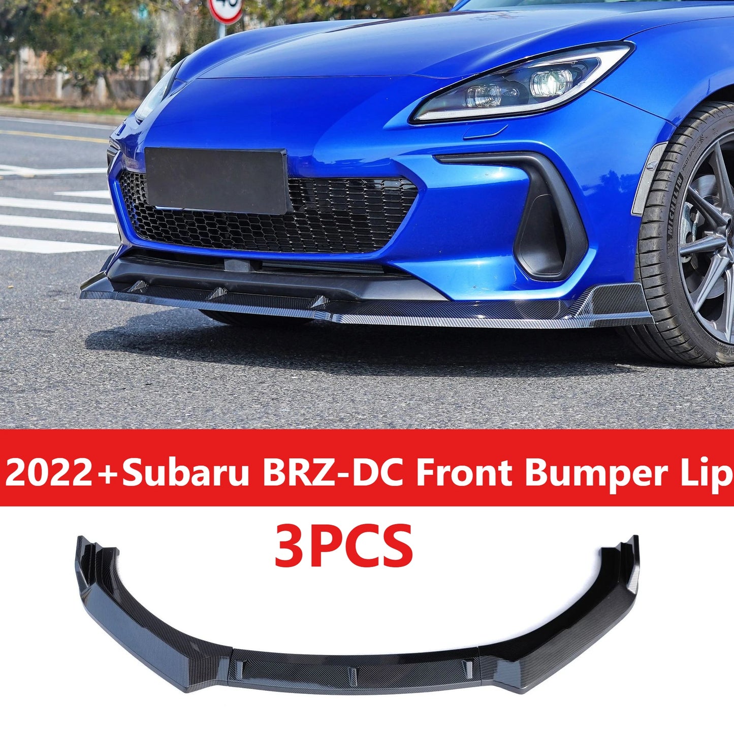 Toyota Front Bumper Splitters Lip Diffuser Guard for BRZ-DC GR86 2022 and Newer