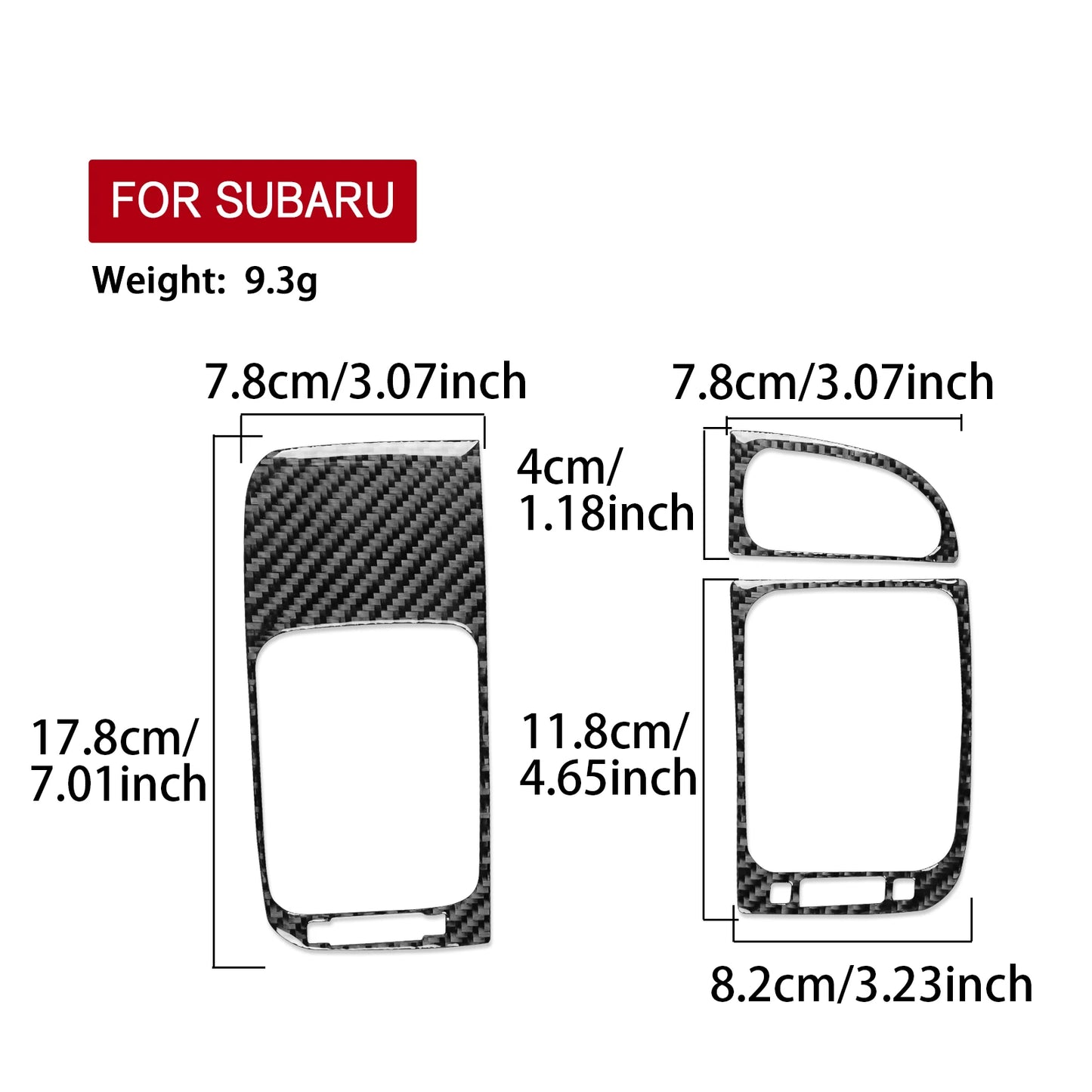 Toyota Supra Real Carbon Fiber Air Vent Sticker for JZA80/A80 1993-2002