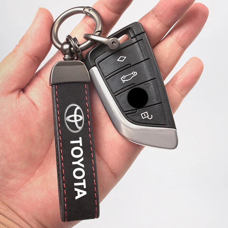Toyota Tire Valve Caps and Key Chain for GR Corolla, Yaris, Aygo, Prius