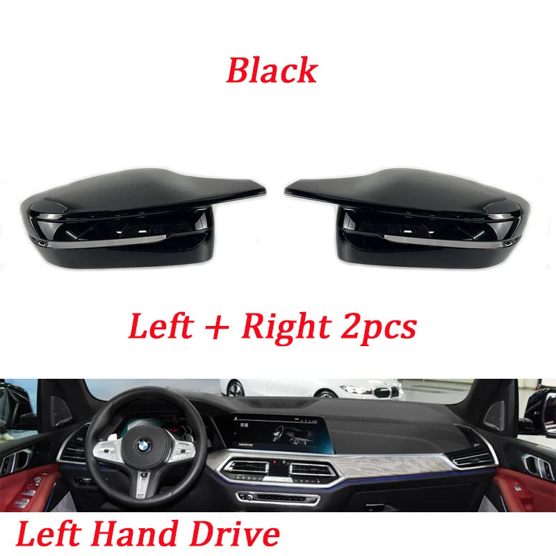 M Style Wing Mirror Cover Caps – BMW G20 G21 G22 G23 G30 G11 G12 G15 G16 | LHD & RHD
