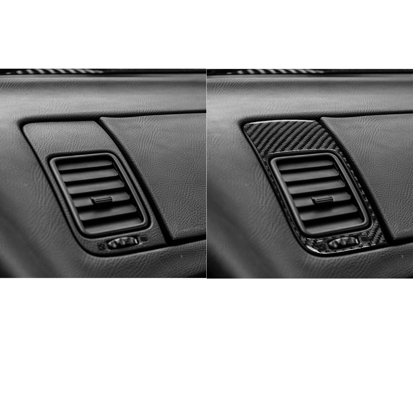 Toyota Supra Real Carbon Fiber Air Vent Sticker for JZA80/A80 1993-2002