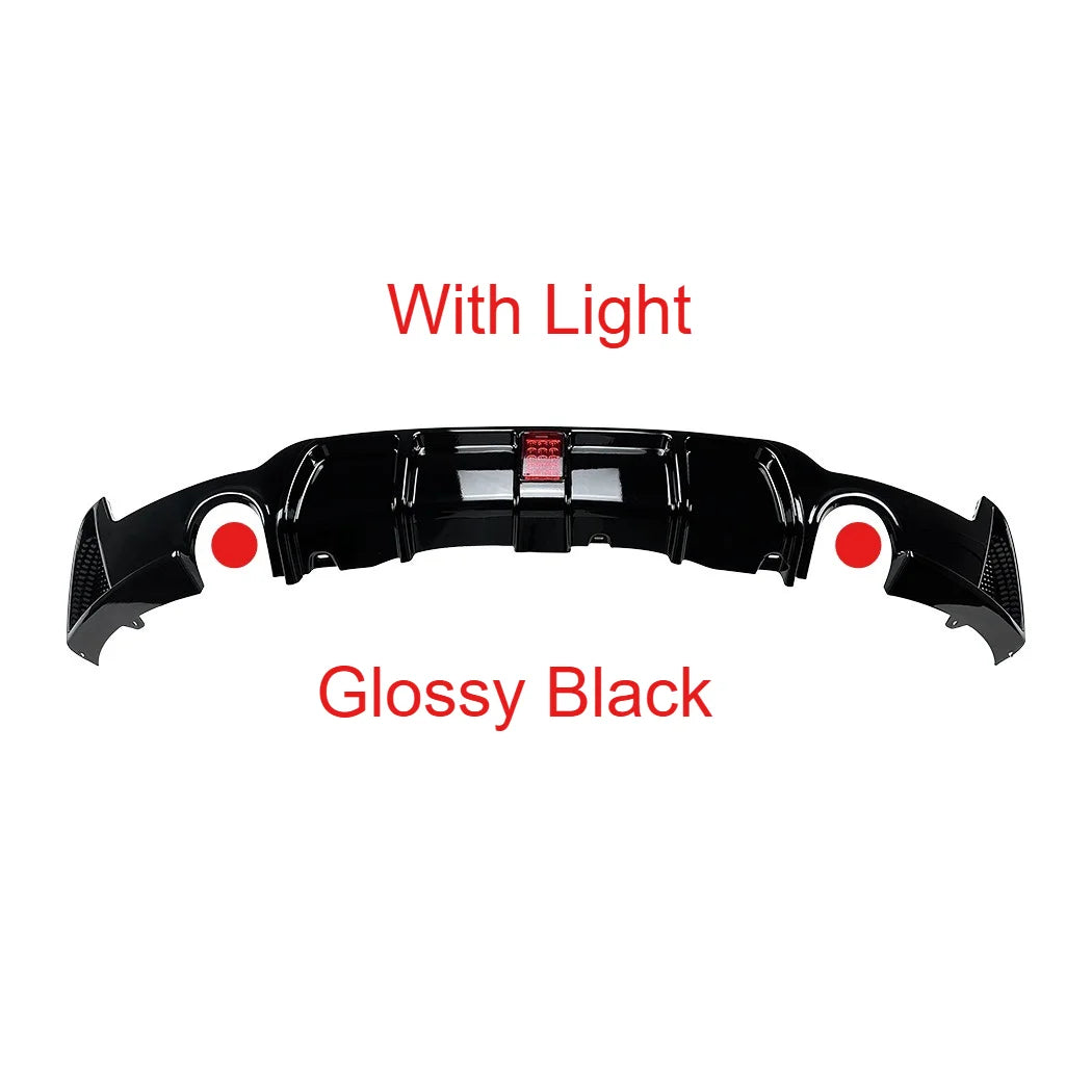 BMW 4 Series F32 F33 F36 Rear Bumper Lip Diffuser - M Sport