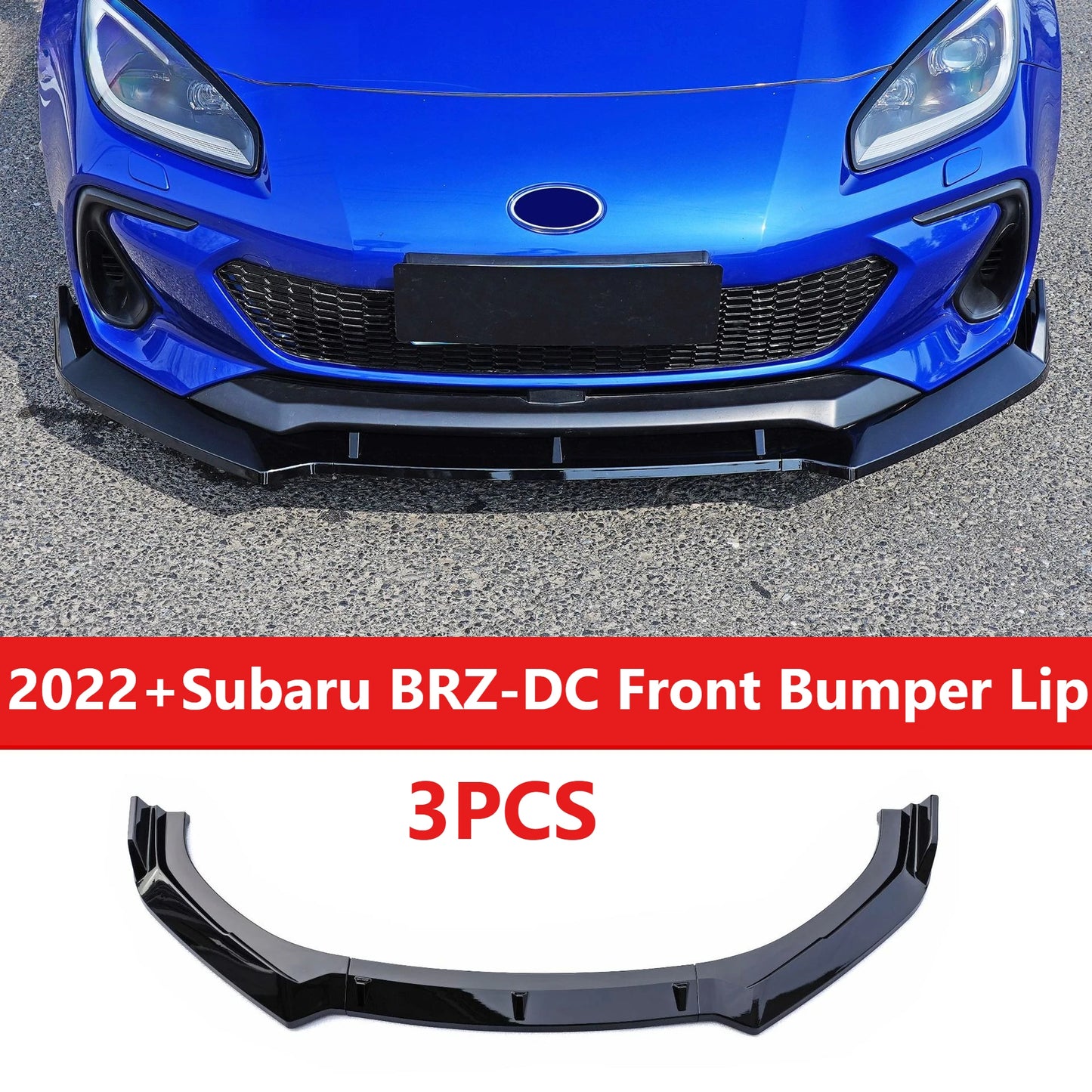 Toyota Front Bumper Splitters Lip Diffuser Guard for BRZ-DC GR86 2022 and Newer