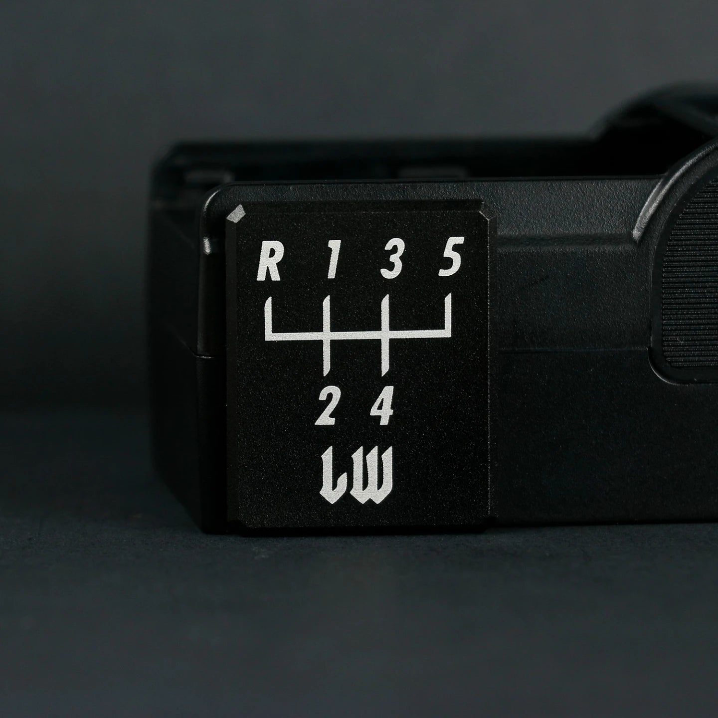 Gear Shift Pattern Emblem Badge – Universal Manual Gearbox Decal