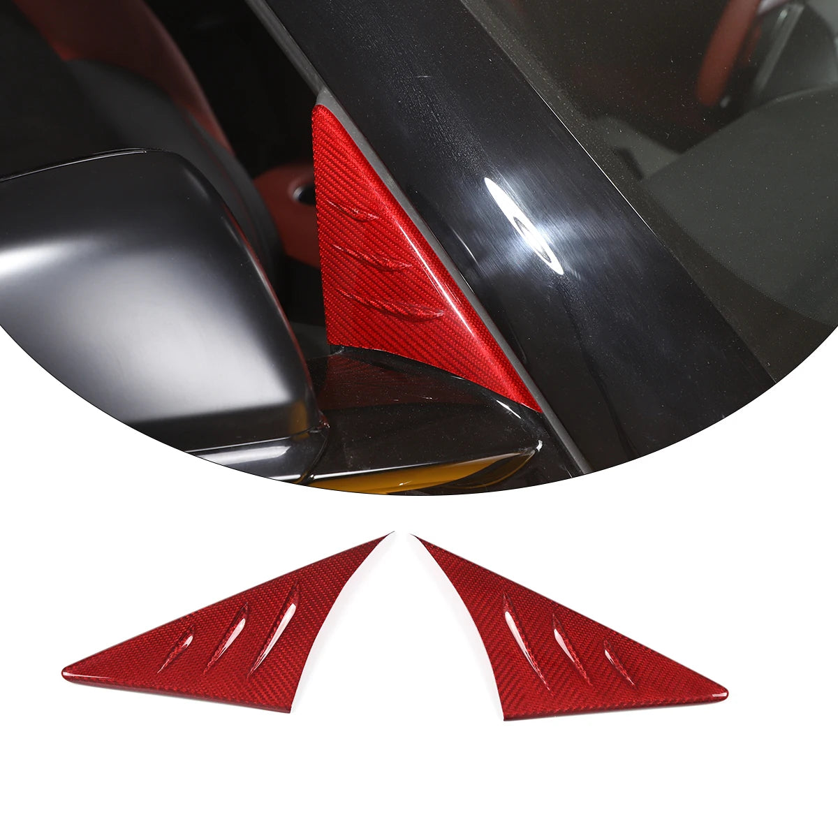 Toyota GR Supra MK5 A90 Carbon Fiber Vent Decoration Sticker