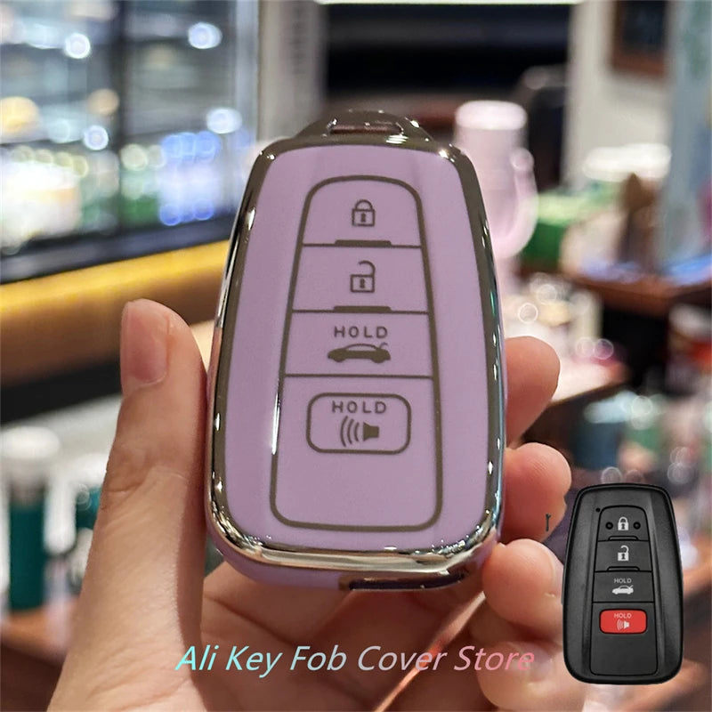 Toyota Key Fob Cover – Tpu Case Protects From Scratches