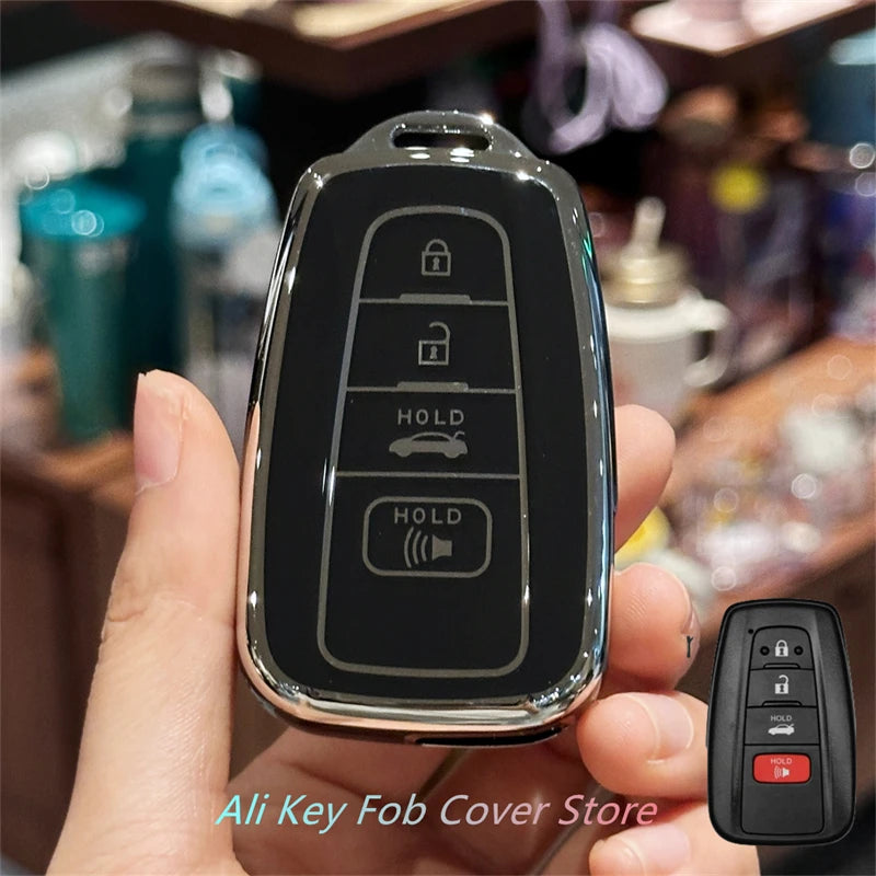 Toyota Key Fob Cover – Tpu Case Protects From Scratches
