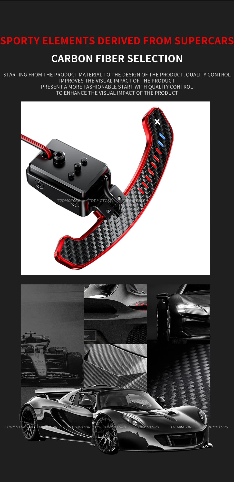 BMW F G Chassis Carbon Fibre Paddle Shifters – Magnetic Attachment