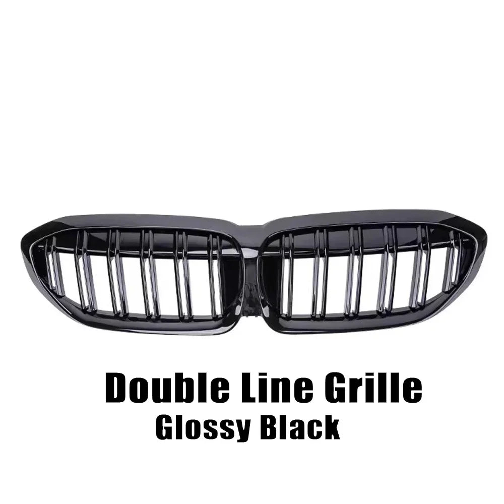 Diamond-Style Front Kidney Grille – BMW 3 Series G20 G21 2019–2023 | 9 Finishes | Single & Double Bar