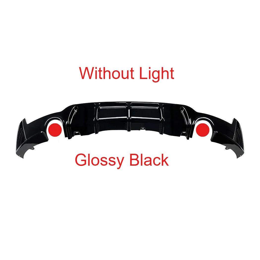 BMW 4 Series F32 F33 F36 Rear Bumper Lip Diffuser - M Sport