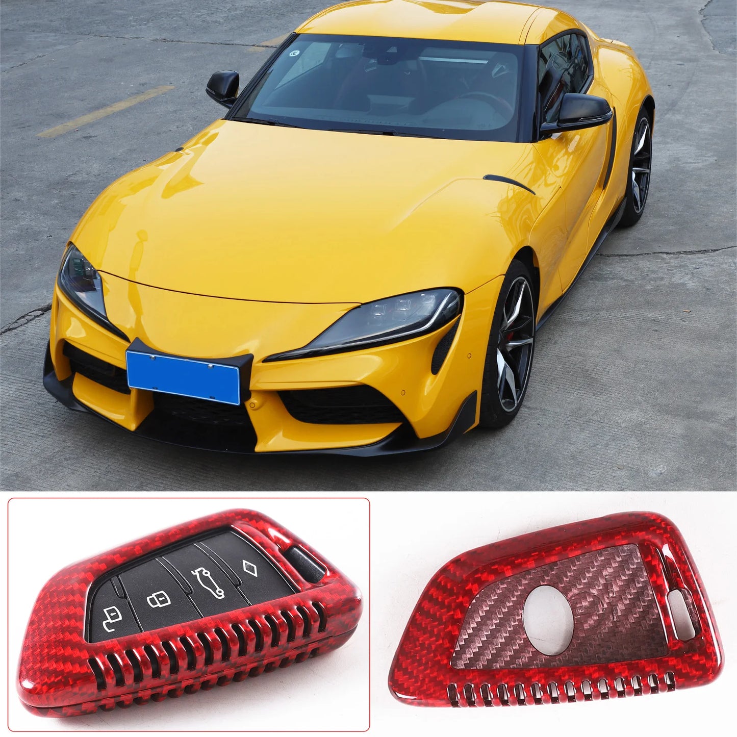 Toyota GR Supra MK5 A90 Carbon Fiber Vent Decoration Sticker