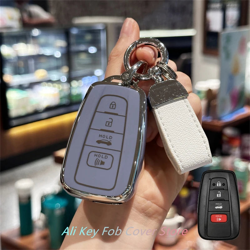 Toyota Key Fob Cover – Tpu Case Protects From Scratches