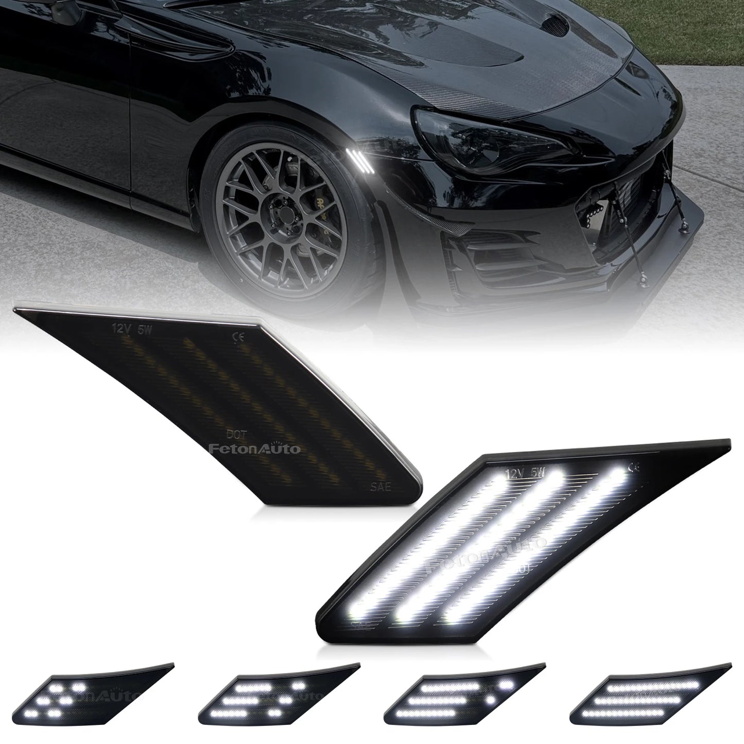 Toyota Side Marker LED Light for GT86 FT86 BRZ FRS 2012-2020