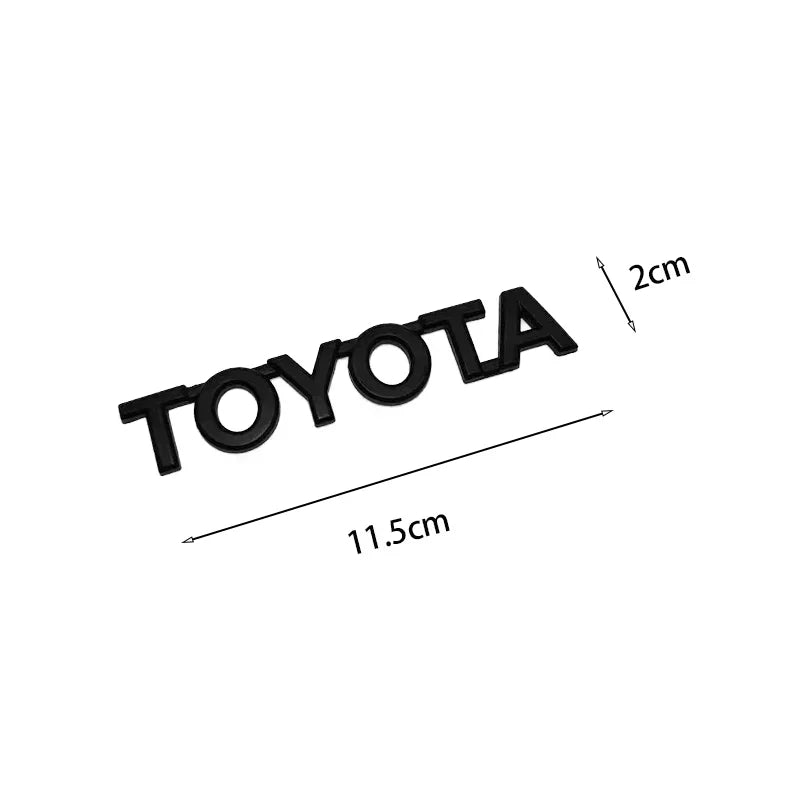 Toyota 3D Rear Boot Emblem For Multiple Models