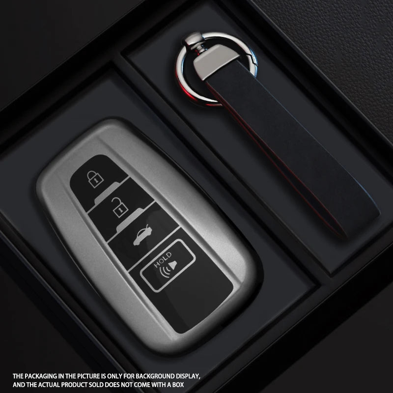 Toyota TPU Key Fob Cover | 2, 3 & 4 Button | Camry RAV4 Highlander Corolla Prius C-HR Avalon GT86