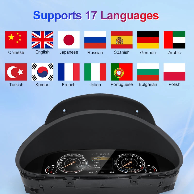 Digital LCD Instrument Cluster – BMW 3 Series M3 E46 | Standard & CarPlay