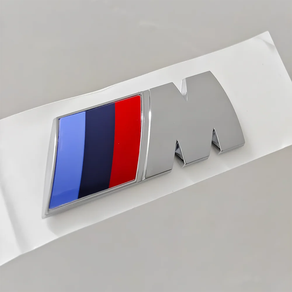 BMW M Logo Fender & Trunk Badge Emblem | Single or Pair | Multiple Sizes & Colours